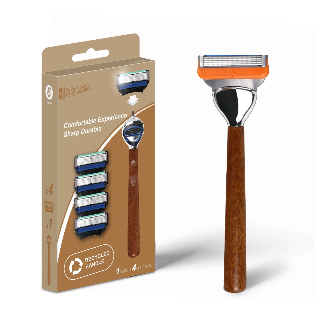 Xr G69 Wooden Razor Set