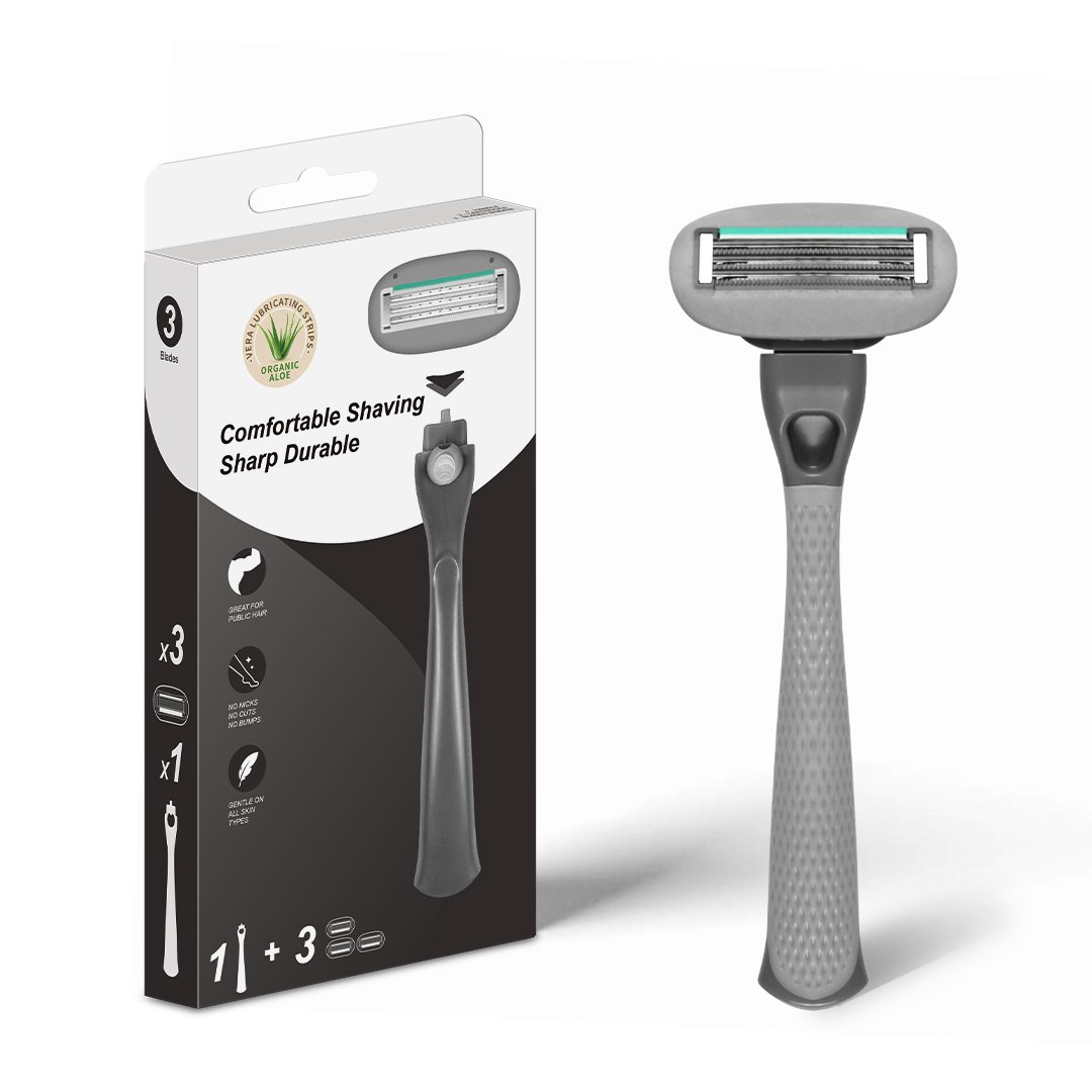Xr G75 Grey Shaving Razor Set